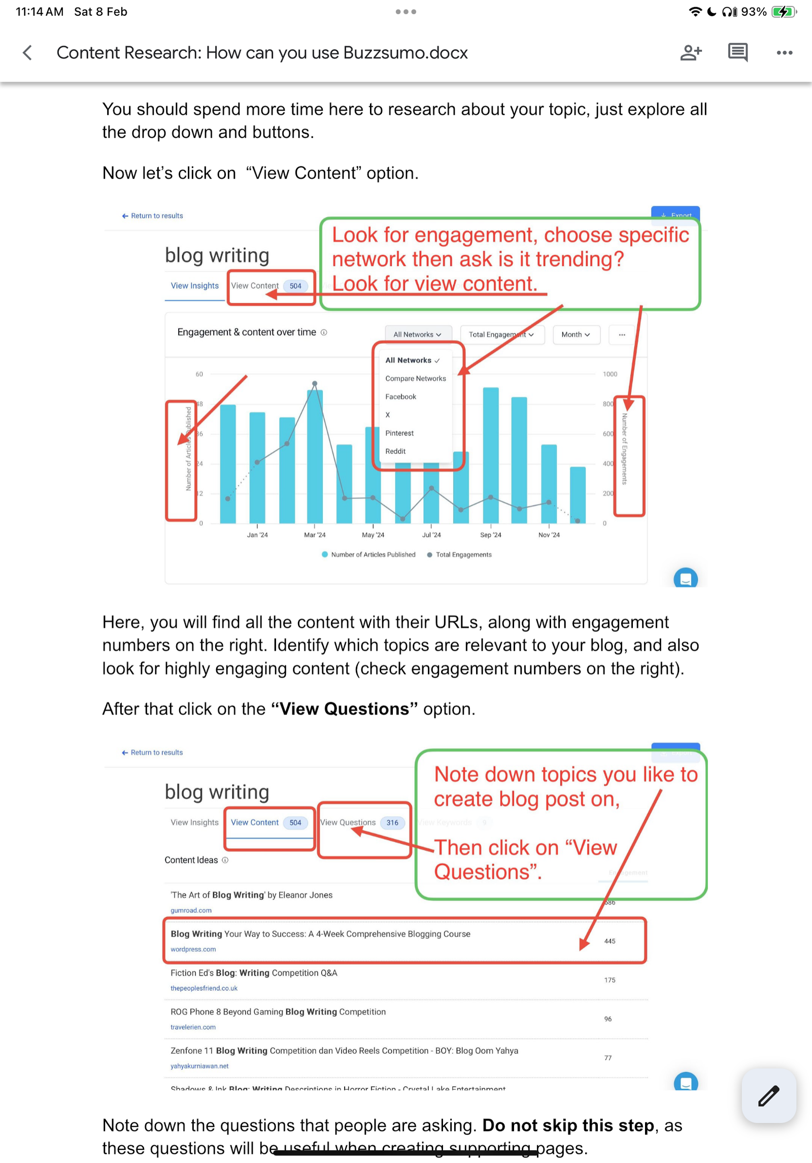 Content Research