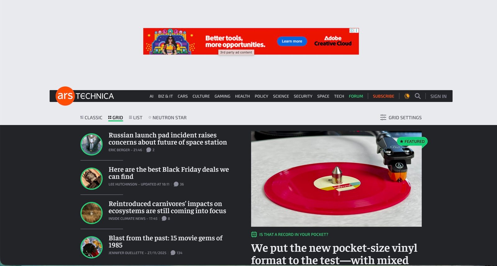 Freelance tech writer researching and drafting an article for Ars Technica