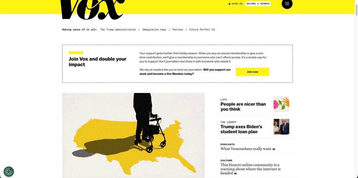 Vox.com explanatory journalism concept