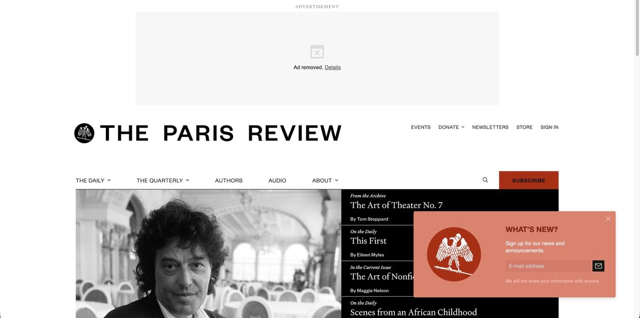 The Paris Review – logo
