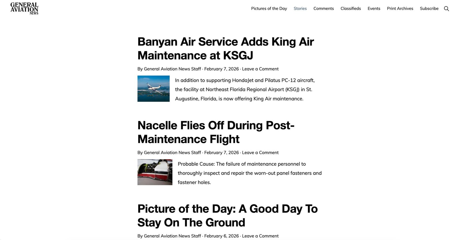 Small general aviation airplane on a runway