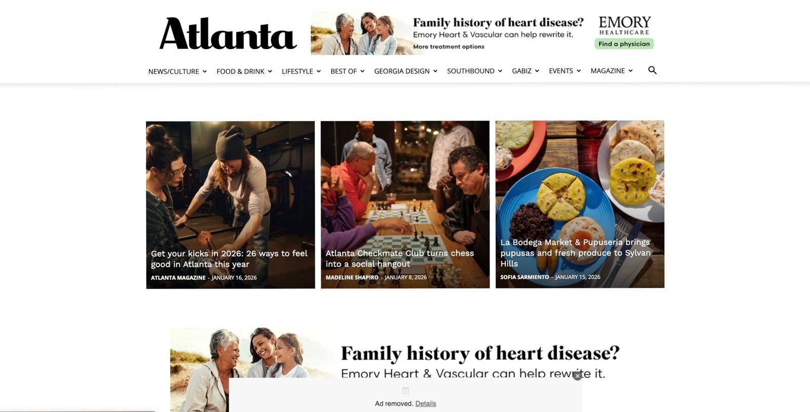 Atlanta Magazine — local journalism and features