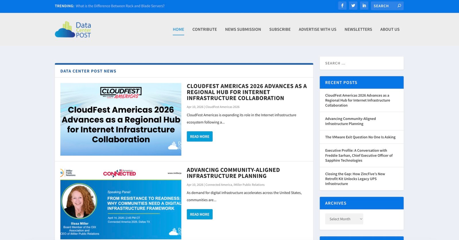 Data center racks and engineers